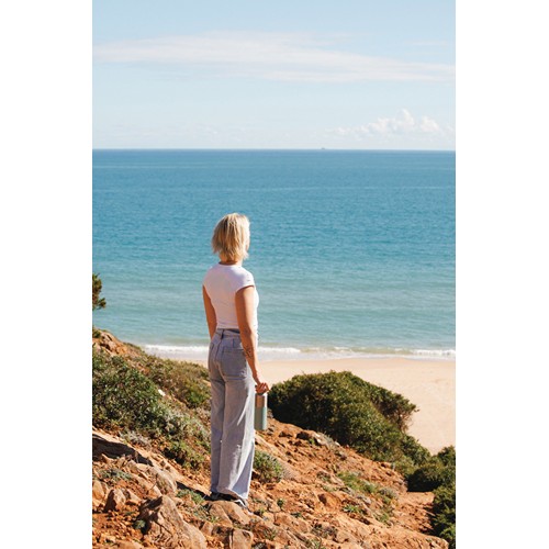 Botella de agua Fluid acero reciclado certificado RCS 600 ml