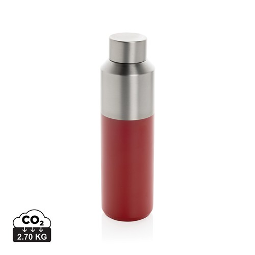 red Botella de agua Fluid acero reciclado certificado RCS 600 ml