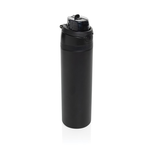 black Botella con cerradura acero certificada Omni Sip RCS 720 ml
