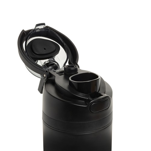 black Botella con cerradura acero certificada Omni Sip RCS 720 ml