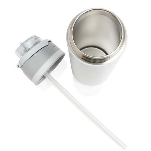 white Botella con cerradura acero certificada Omni Sip RCS 720 ml