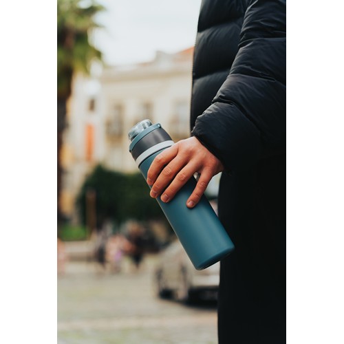 blue Botella con cerradura acero certificada Omni Sip RCS 720 ml