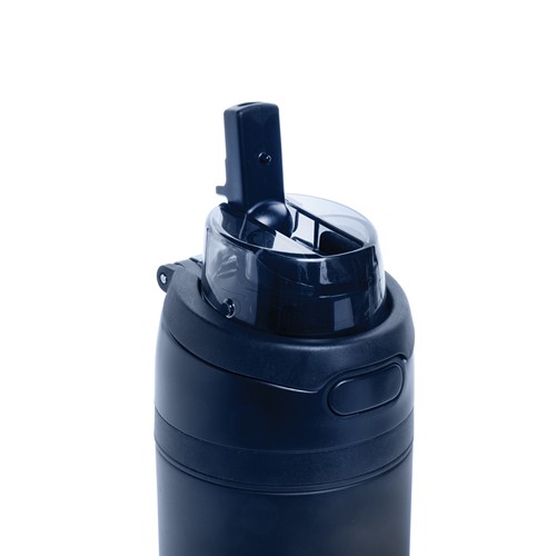 azul marino Botella con cerradura acero certificada Omni Sip RCS 720 ml