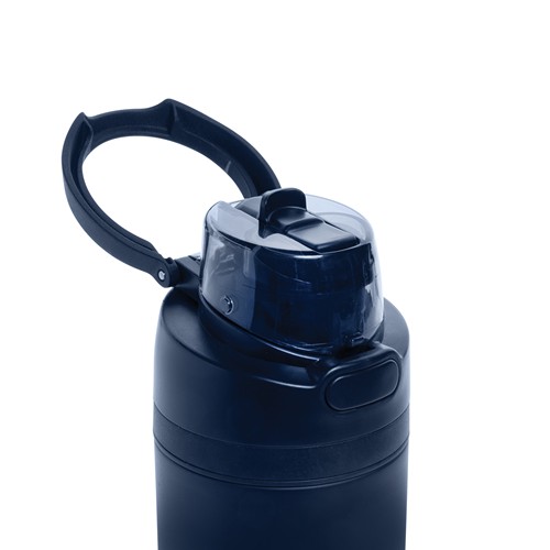 azul marino Botella con cerradura acero certificada Omni Sip RCS 720 ml