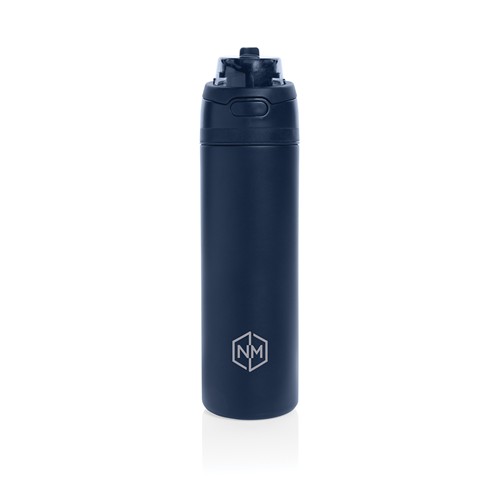 azul marino Botella con cerradura acero certificada Omni Sip RCS 720 ml