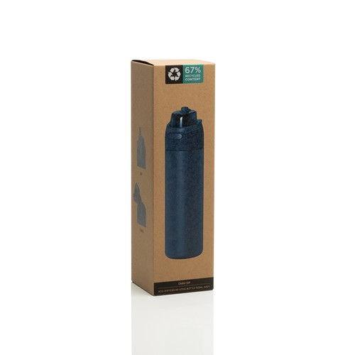 azul marino Botella con cerradura acero certificada Omni Sip RCS 720 ml