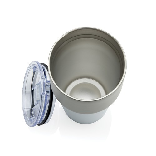 white Vaso Fluid acero reciclado certificado RCS 500 ml