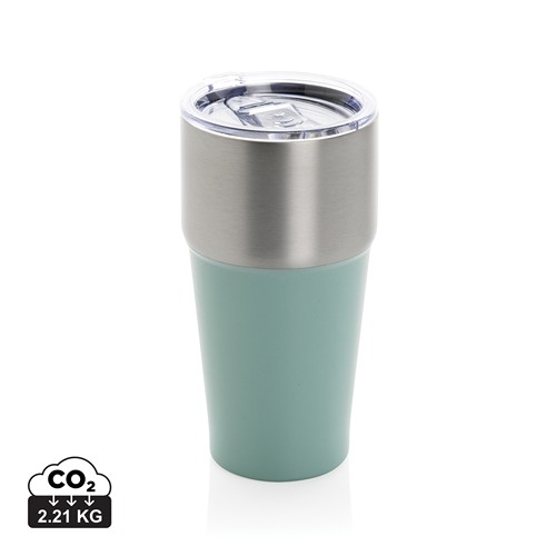 green Vaso Fluid acero reciclado certificado RCS 500 ml