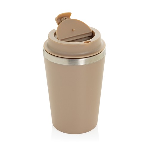 tiza gris Taza de doble pared reciclado RCS Java 350 ml