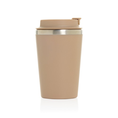 tiza gris Taza de doble pared reciclado RCS Java 350 ml