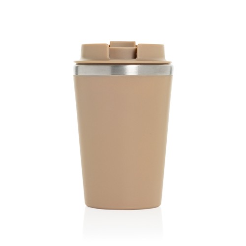 tiza gris Taza de doble pared reciclado RCS Java 350 ml
