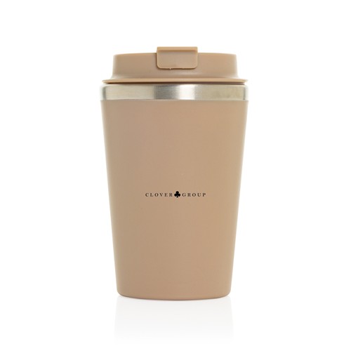 tiza gris Taza de doble pared reciclado RCS Java 350 ml