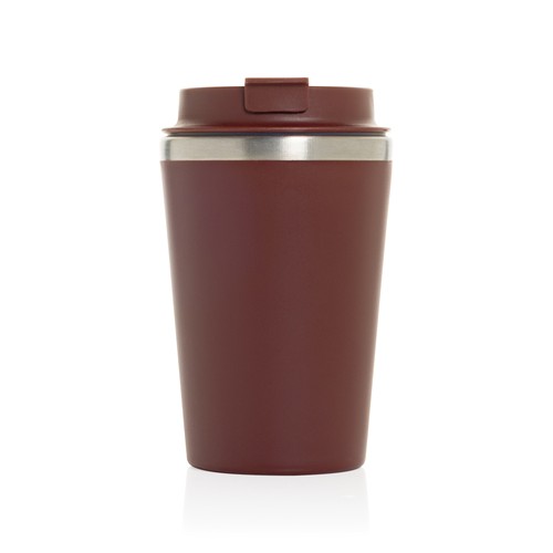 red Taza de doble pared reciclado RCS Java 350 ml