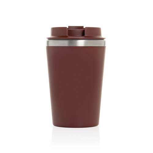 red Taza de doble pared reciclado RCS Java 350 ml