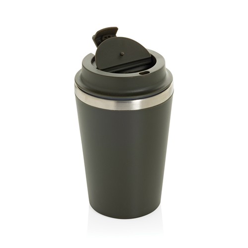 green Taza de doble pared reciclado RCS Java 350 ml