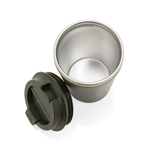 green Taza de doble pared reciclado RCS Java 350 ml