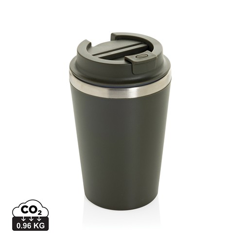 TAZA DE DOBLE PARED RECICLADO RCS JAVA 350 ML