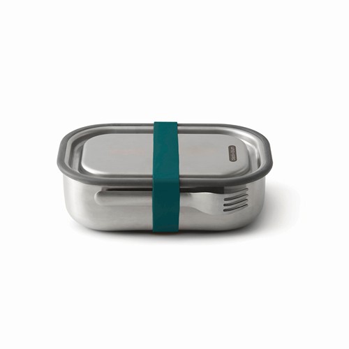 turquesa Tupper de acero inoxidable grande Black+Blum