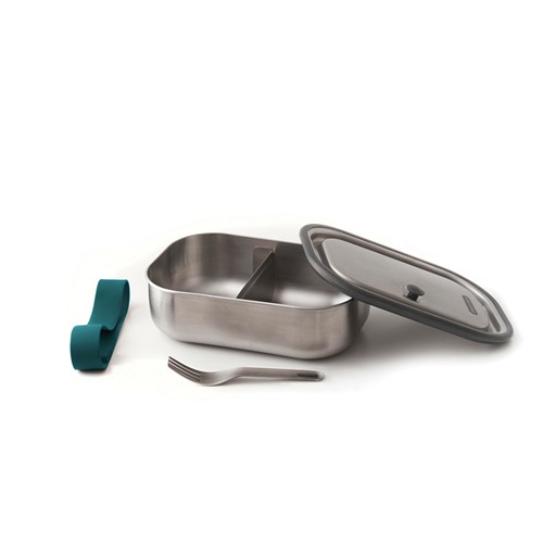 turquesa Tupper de acero inoxidable grande Black+Blum