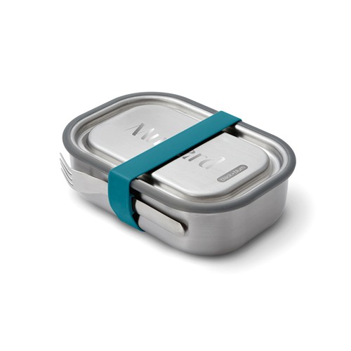 turquesa Tupper de acero inoxidable grande Black+Blum