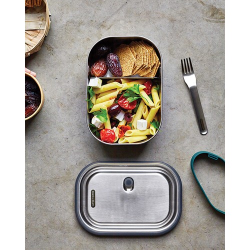 turquesa Tupper de acero inoxidable grande Black+Blum
