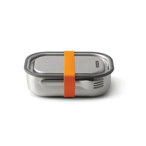 orange Tupper de acero inoxidable grande Black+Blum