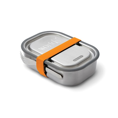 orange Tupper de acero inoxidable grande Black+Blum