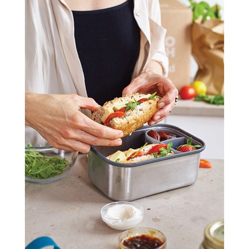 Boîte à sandwich Large en acier inoxydable Black+Blum thumbnail 9