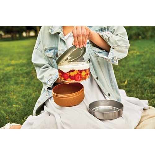 marrón Bowl de vidrio Black+Blum 750ml