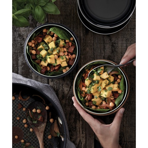 marrón Bowl de vidrio Black+Blum 750ml