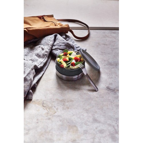 plateado Bowl de vidrio Black+Blum 750ml