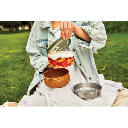 marrón Bowl de vidrio Black+Blum 750ml