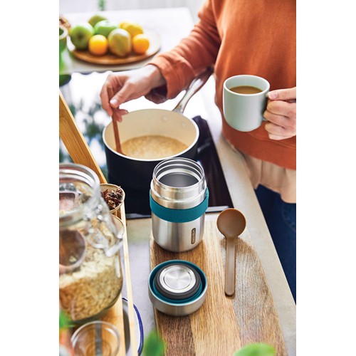 turquesa Tupper alimentos Black+Blum 400 ml