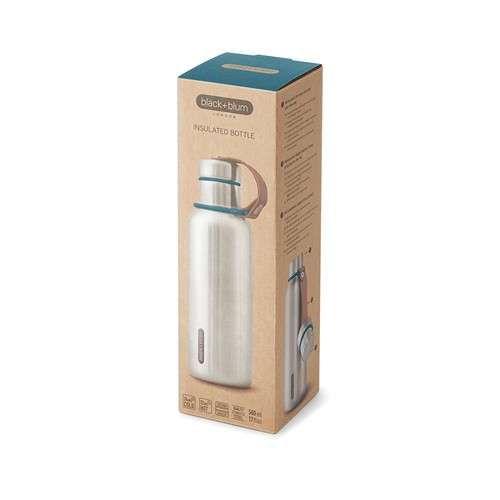 Botella de Agua Black+Blum térmica pequeña 500 ml
