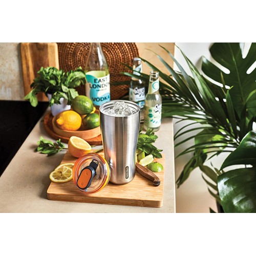 orange Vaso de viaje aislado Black+Blum 600 ml