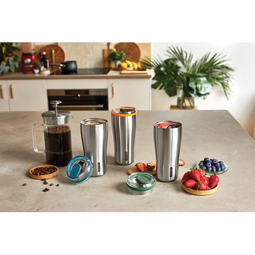 orange Vaso de viaje aislado Black+Blum 600 ml