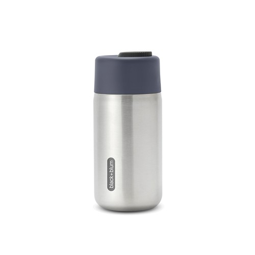 gray Taza aislada antigoteo acero inoxidable Black + Blum