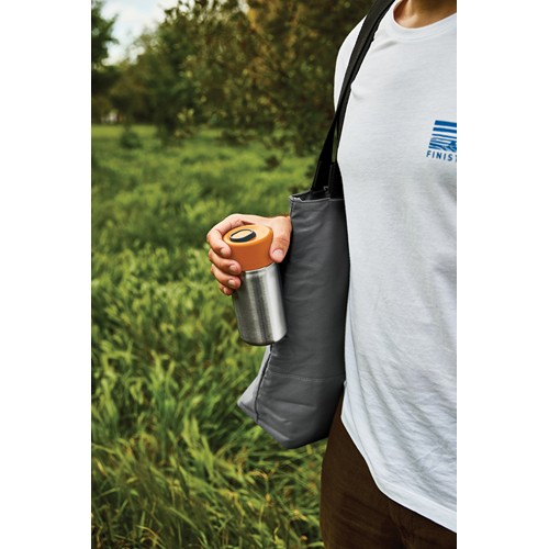 orange Taza aislada antigoteo acero inoxidable Black + Blum