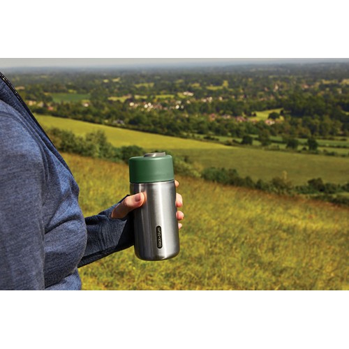 oliva Taza aislada antigoteo acero inoxidable Black + Blum