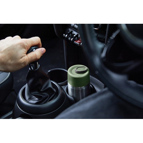 oliva Taza aislada antigoteo acero inoxidable Black + Blum