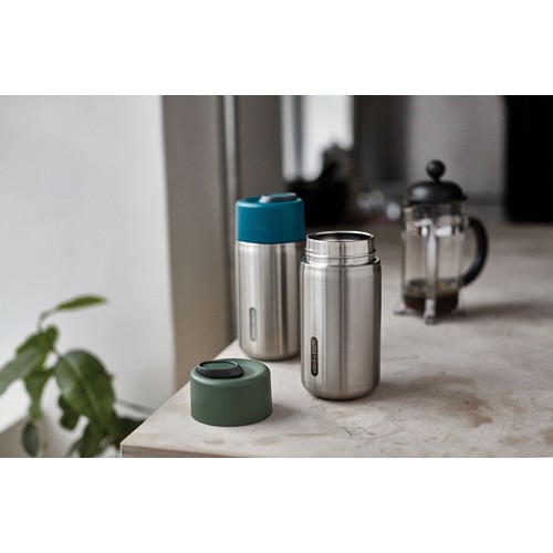 oliva Taza aislada antigoteo acero inoxidable Black + Blum