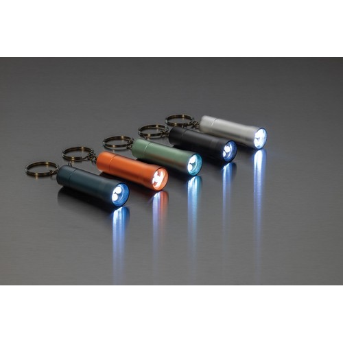 Linterna llavero de aluminio reciclado Flash RCS