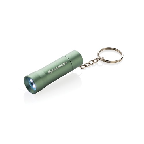 Porte-clés torche en aluminium recyclé RCS Flash - 5
