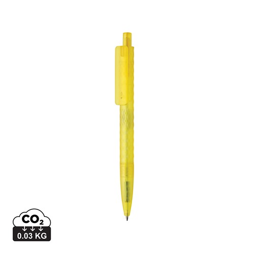 yellow Bolígrafo X3 de plástico PC reciclado GRS