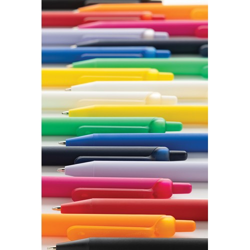 Stylo avec finition gomme en ABS recyclé certifié GRS Tide - 7