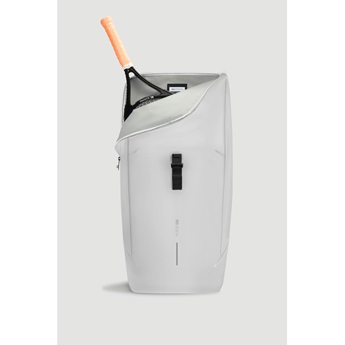 de blanco Mochila urbana resistente al agua con solapa
