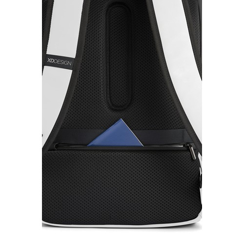 de blanco Mochila urbana resistente al agua con solapa