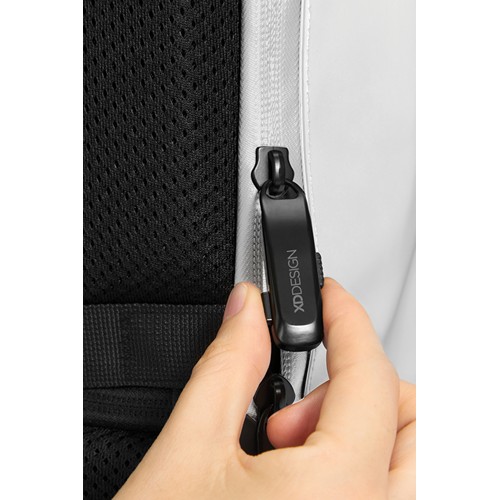 de blanco Mochila urbana resistente al agua con solapa