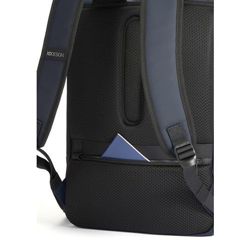 azul marino Mochila urbana resistente al agua con solapa
