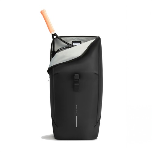 Mochila urbana resistente al agua con solapa